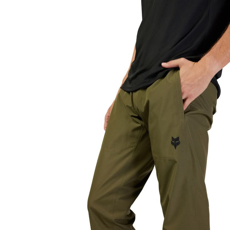 Spodnie Przeciwdeszczowe Fox Ranger 2.5L Water Olive Green | RideHub