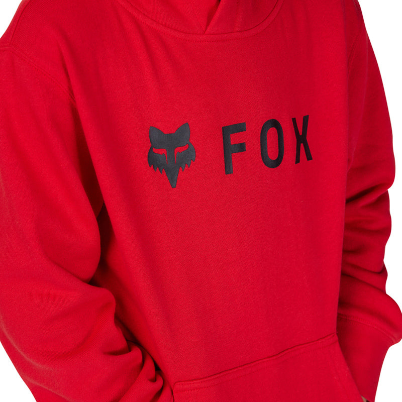 Bluza z Kapturem Fox Junior Absolute Flame Red