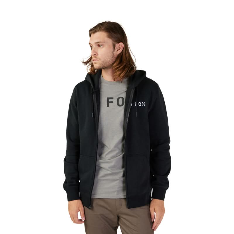 Bluza z Kapturem na Zamek Fox Absolute Black