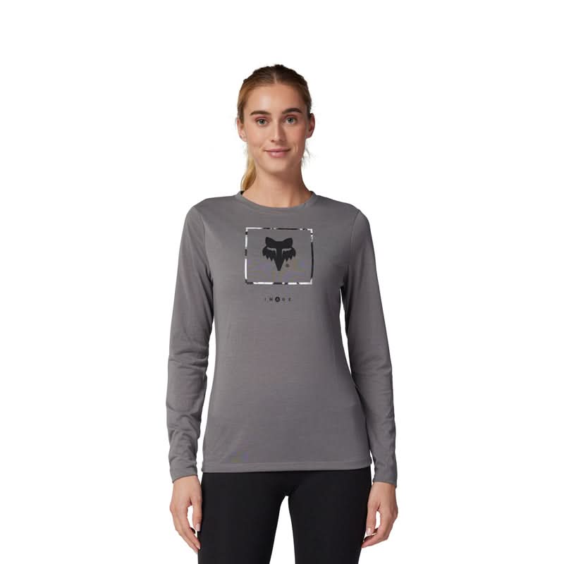 Koszulka Z Długim Rękawem Fox Lady Atlas Tech Pewter | RideHub