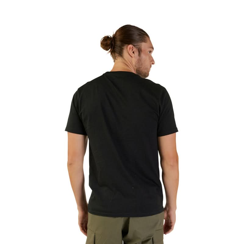 T-Shirt Fox Head Black/Black