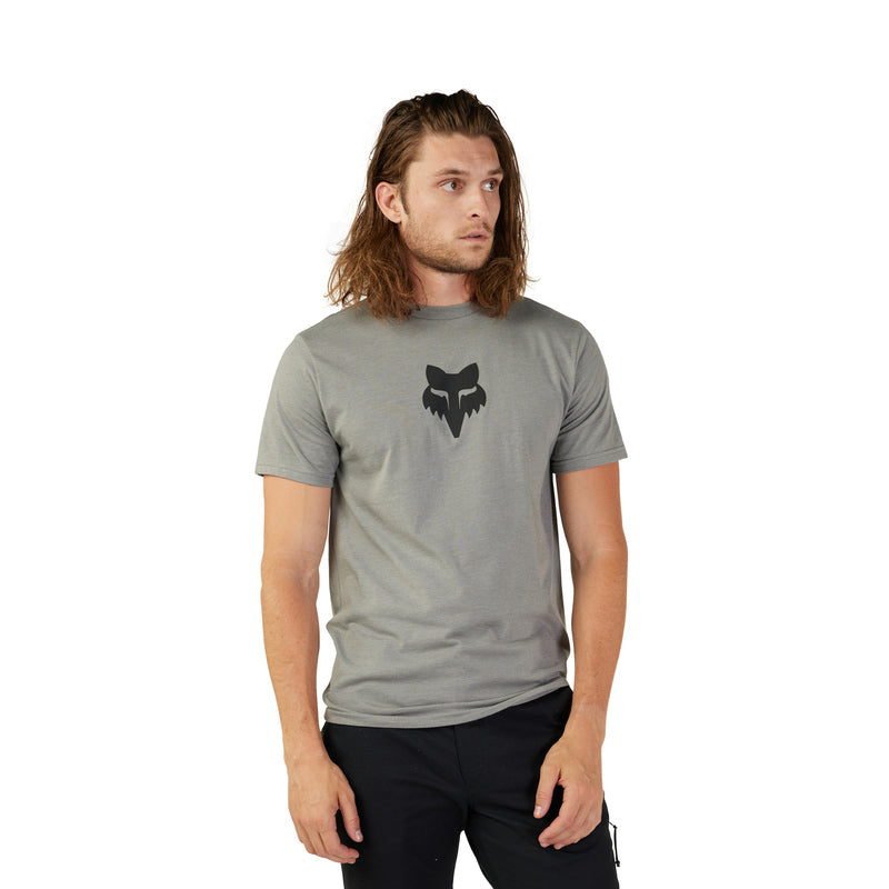 T-Shirt Fox Fox Head Heather Graphite