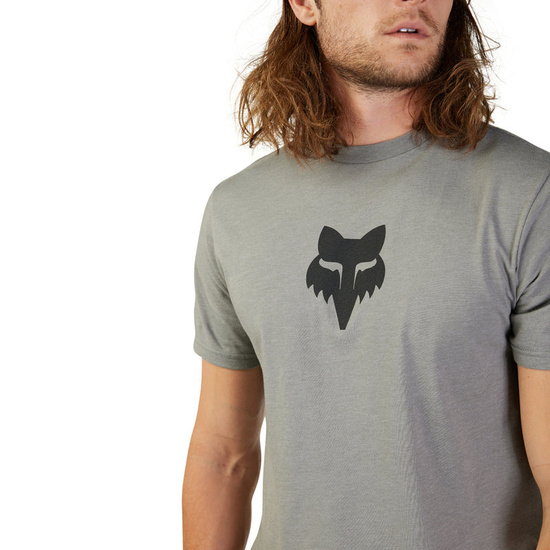 T-Shirt Fox Fox Head Heather Graphite