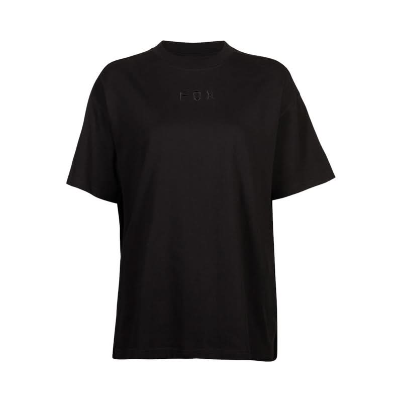 T-Shirt Fox Lady Wordmark Os Black