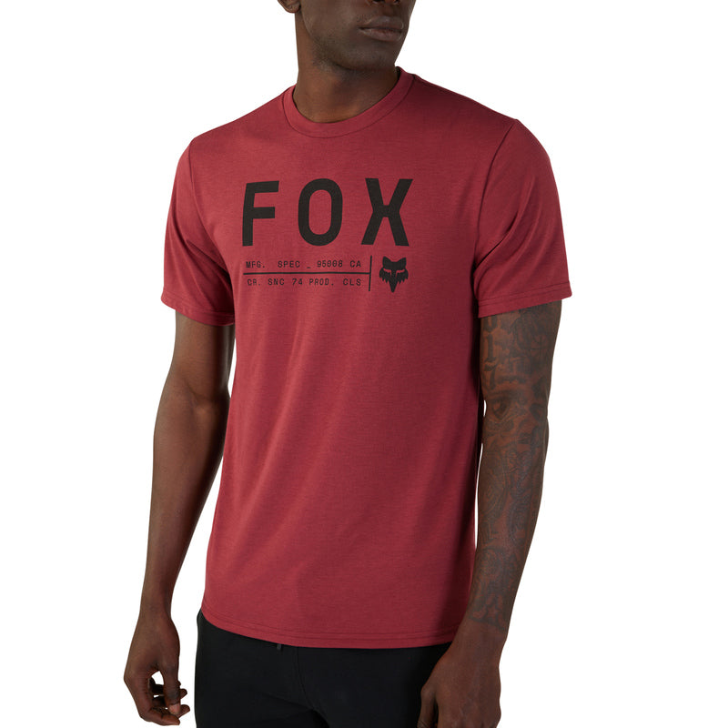 T-Shirt Fox Non Stop Tech Scarlet