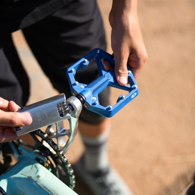 Pedały Rowerowe Crankbrothers Stamp 1 Small Navy Blue Gen 2