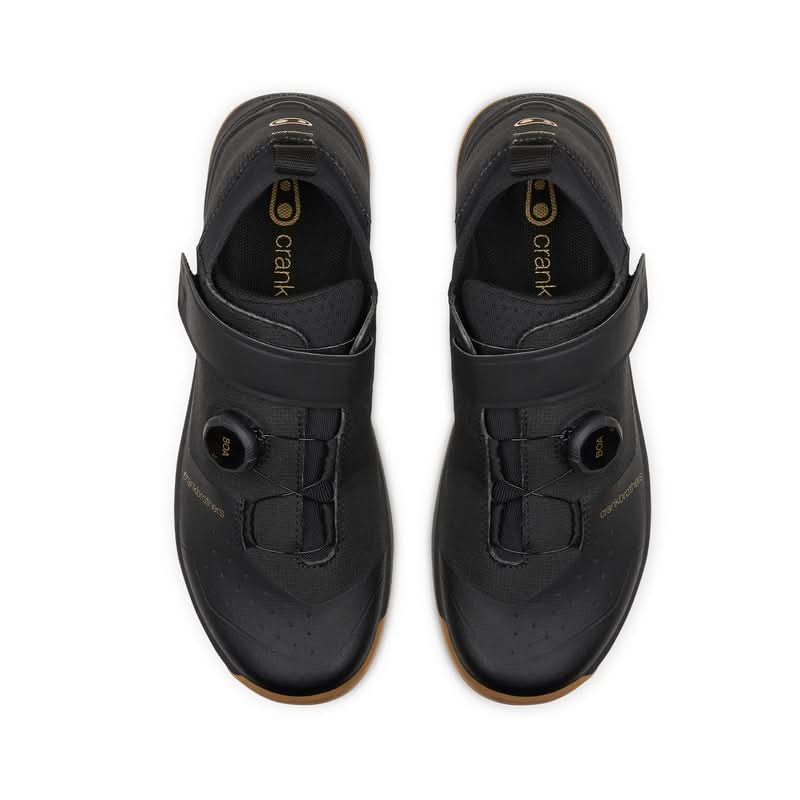 Buty Crankbrothers Stamp Trail Boa Black/Gold - Gum Outsole