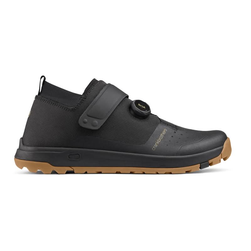 Buty Crankbrothers Stamp Trail Boa Black/Gold - Gum Outsole