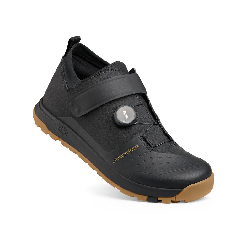 Buty Crankbrothers Stamp Trail Boa Black/Gold - Gum Outsole
