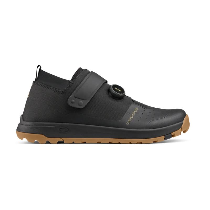 Buty Crankbrothers Stamp Trail Boa Black/Gold - Gum Outsole