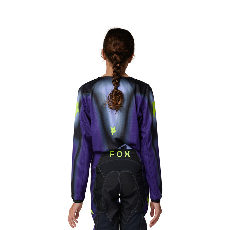 Bluza Fox Junior 180 Interfere Jersey Black/Blue