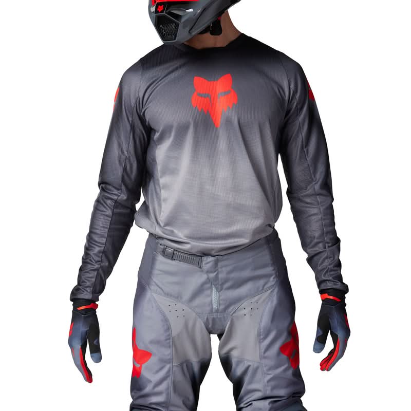 Bluza Fox 180 Interfere Jersey Grey/Red