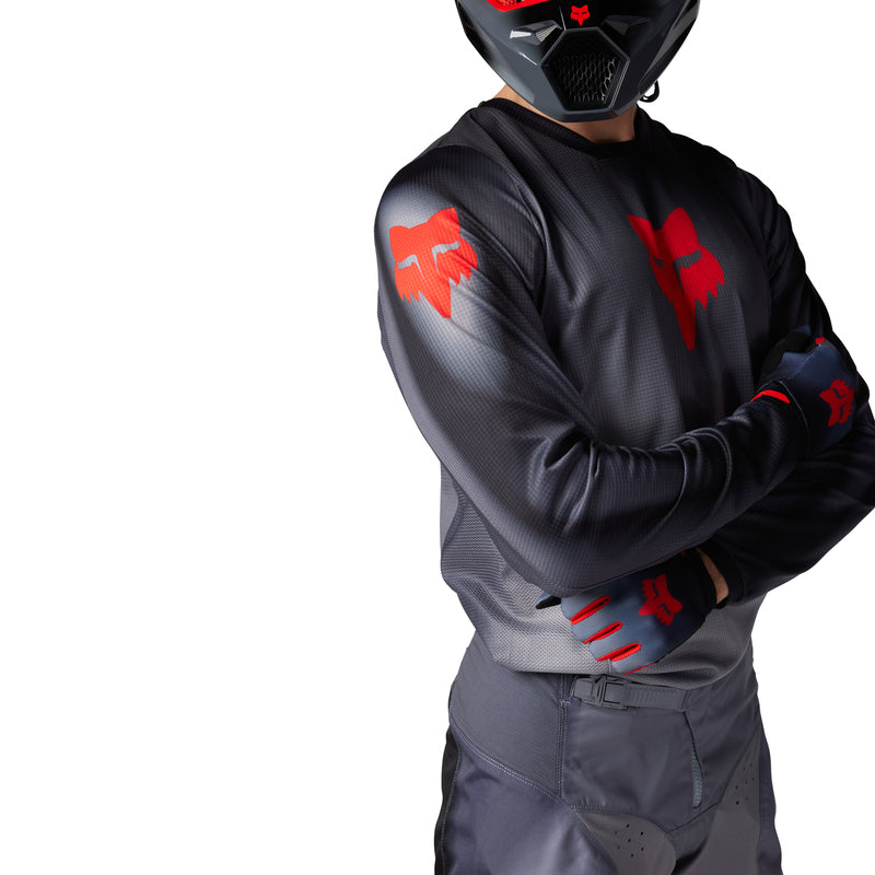 Bluza Fox 180 Interfere Jersey Grey/Red