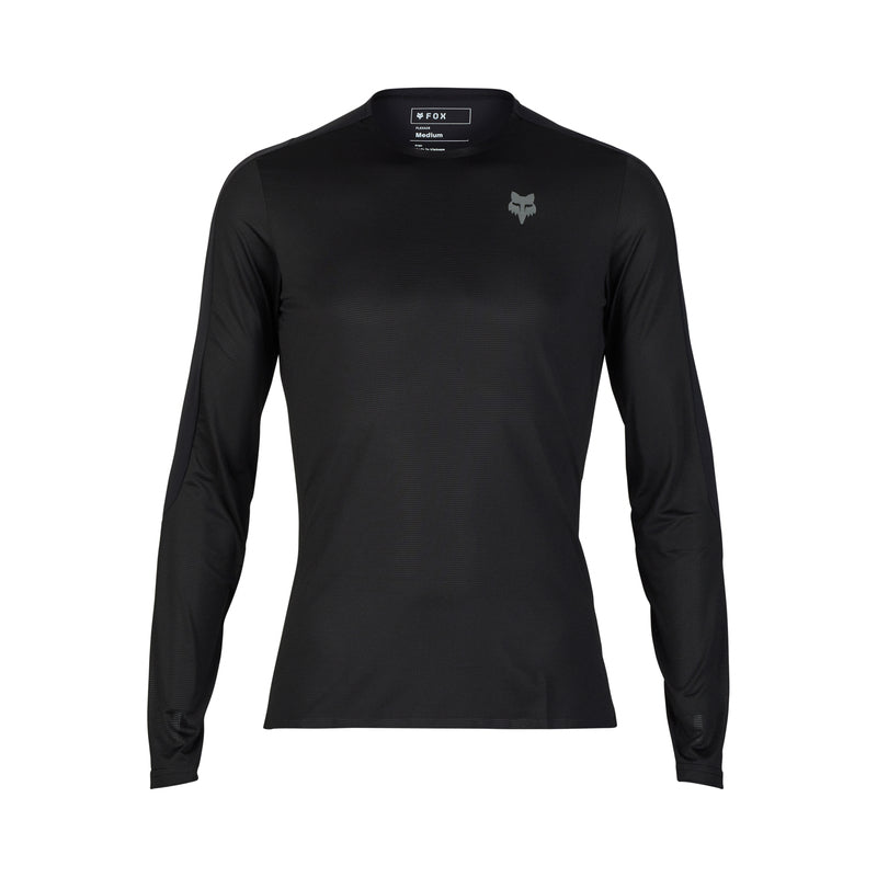 Koszulka Rowerowa Z Długim Rękawem Fox Flexair Ascent Black | RideHub
