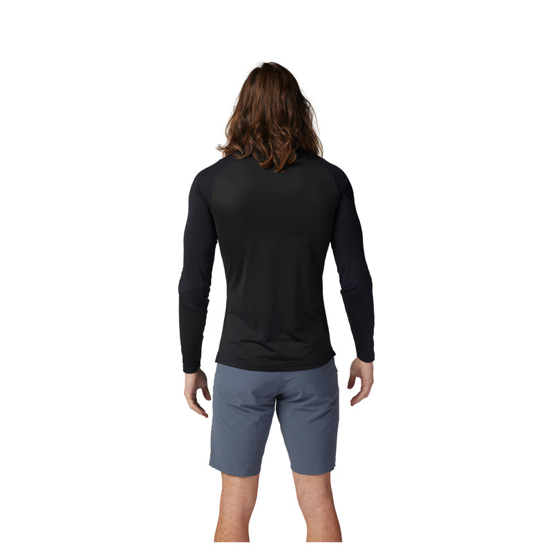 Koszulka Rowerowa Z Długim Rękawem Fox Flexair Ascent Black | RideHub