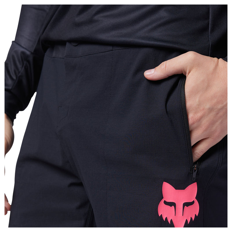Spodenki Rowerowe Fox Ranger Race Black/Pink | RideHub