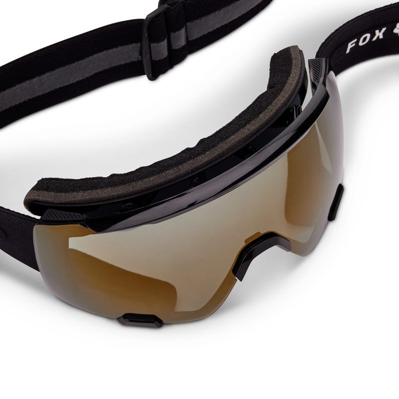 Gogle Fox Purevue Black/Mirror Black/Gold