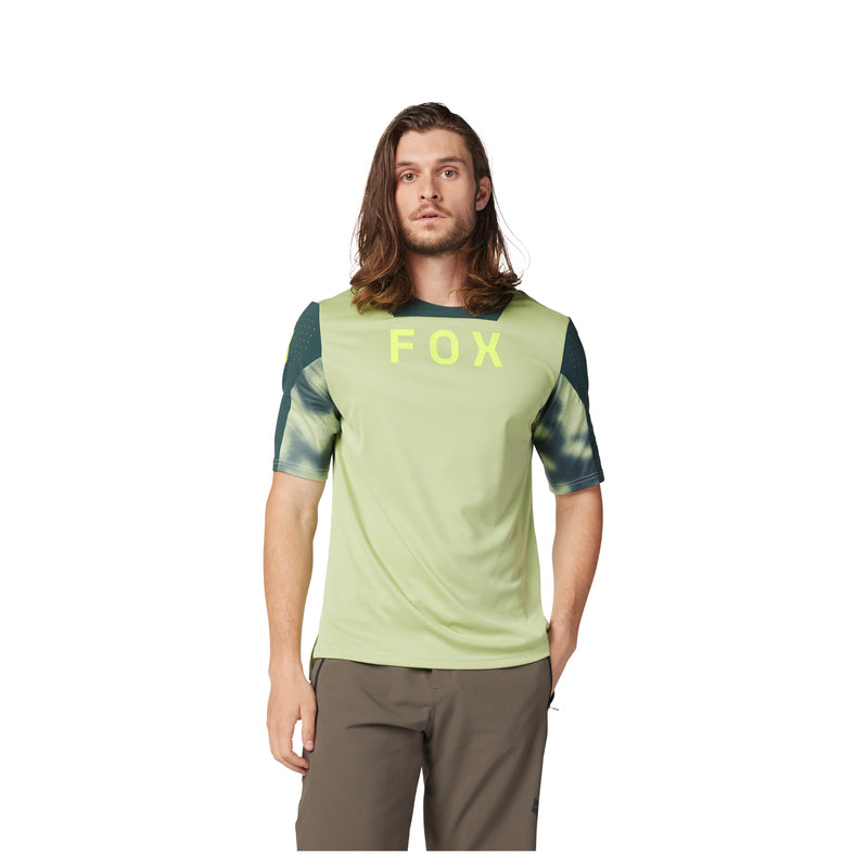 Koszulka Rowerowa Fox Defend Taunt Pale Green | RideHub