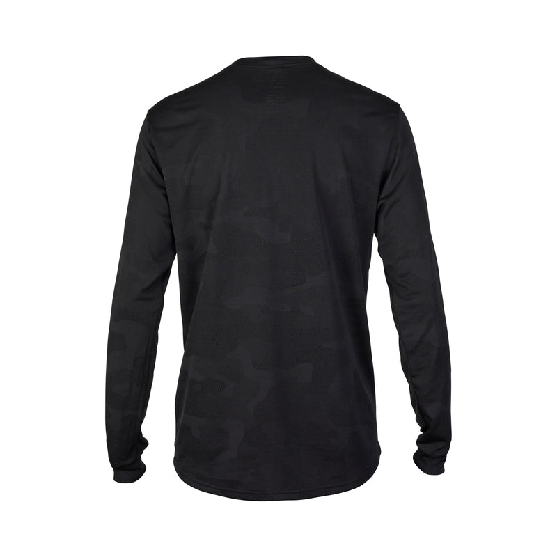 Koszulka Rowerowa Z Długim Rękawem Fox Ranger Tru Dri Black | RideHub