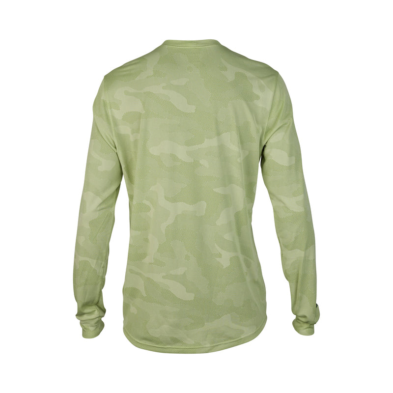 Koszulka Rowerowa Z Długim Rękawem Fox Ranger TruDri Cactus | RideHub