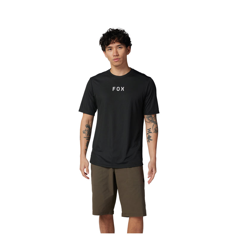 Koszulka Rowerowa Fox Ranger Moth Black | RideHub