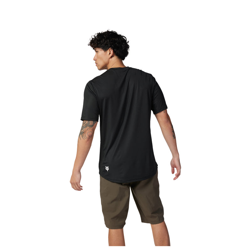 Koszulka Rowerowa Fox Ranger Moth Black | RideHub