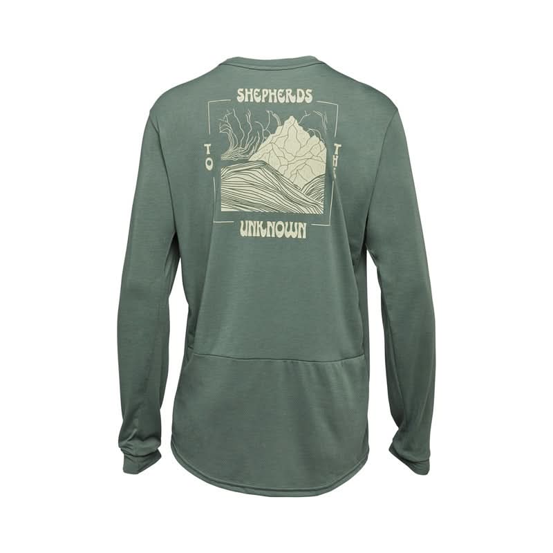 Koszulka Rowerowa Z Długim Rękawem Fox Ranger Dr Shepherds Hunter Green | RideHub
