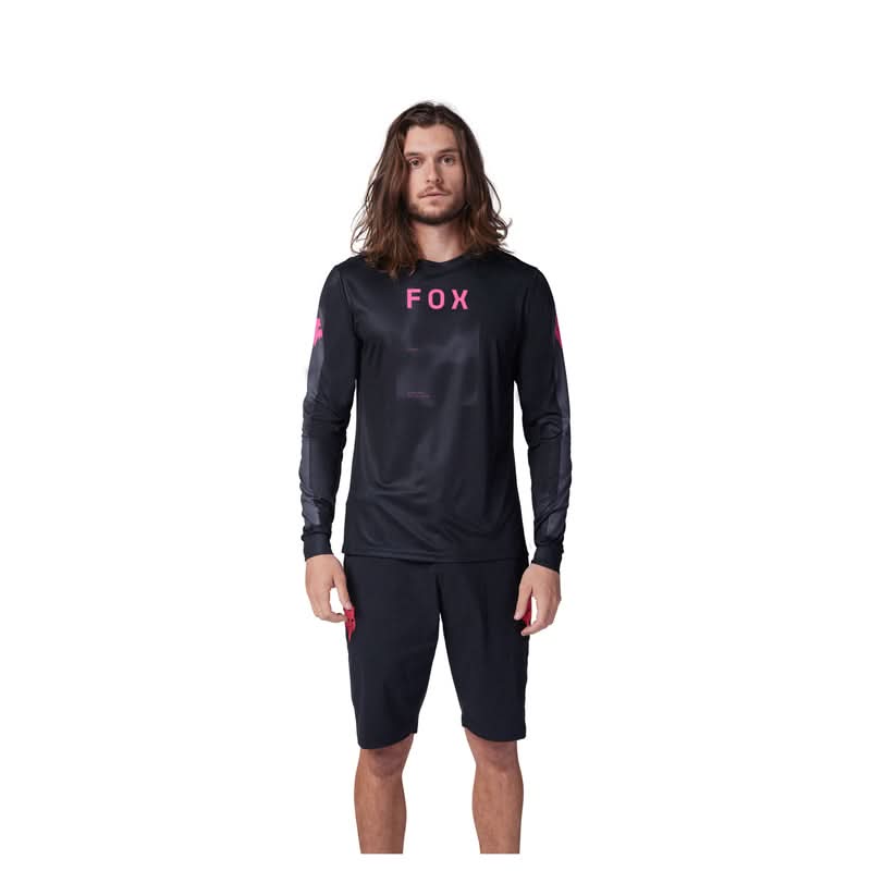 Koszulka Rowerowa Z Długim Rękawem Fox Ranger Taunt Blk | RideHub
