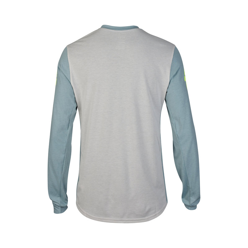 Koszulka Rowerowa Z Długim Rękawem Fox Ranger Dr Aviation Gunmetal | RideHub