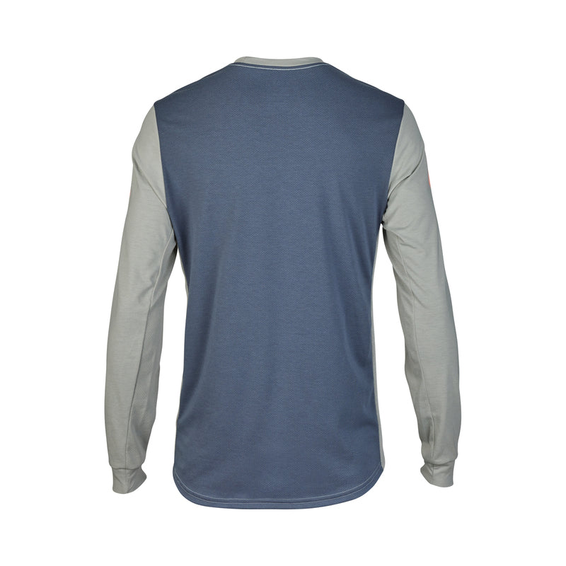 Koszulka Rowerowa Z Długim Rękawem Fox Ranger Dr Aviation Grey Vintage | RideHub