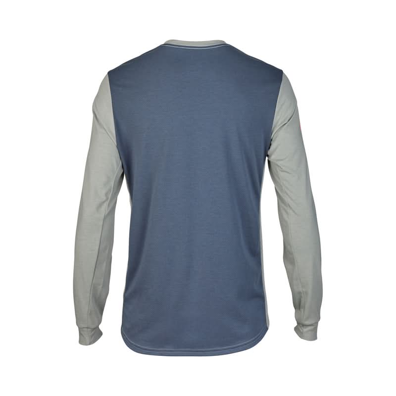 Koszulka Rowerowa Z Długim Rękawem Fox Ranger Dr Aviation Grey Vintage | RideHub