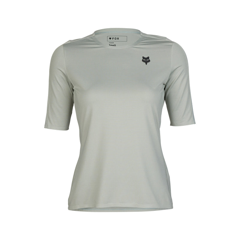 Koszulka Rowerowa Damska Fox Lady Flexair Ascent Grey Vin | RideHub