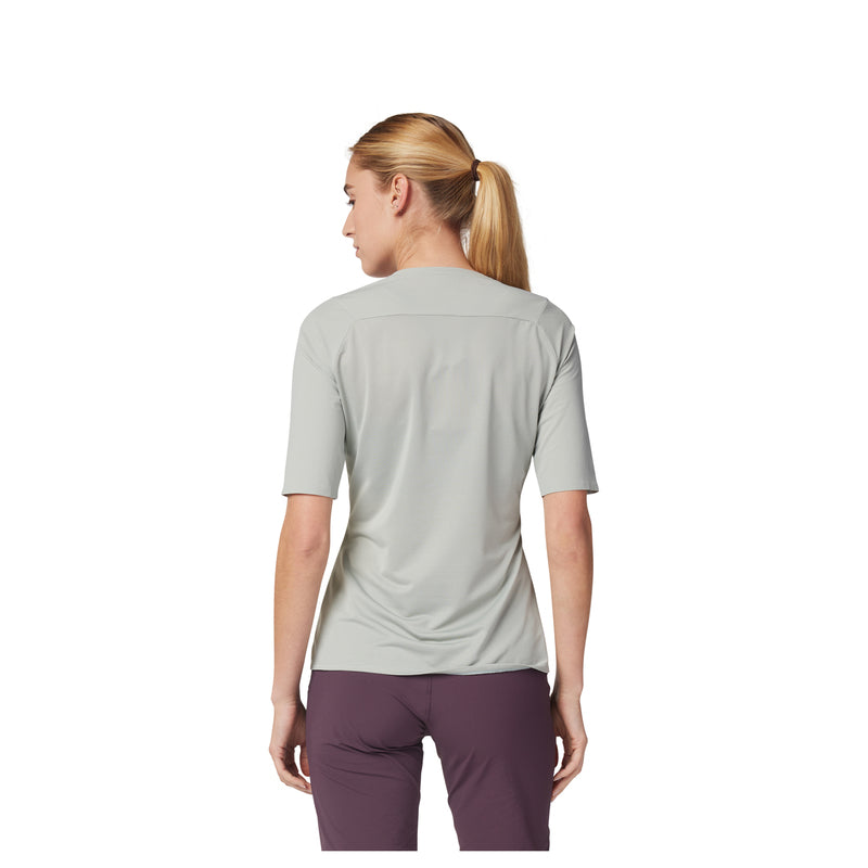 Koszulka Rowerowa Damska Fox Lady Flexair Ascent Grey Vin | RideHub