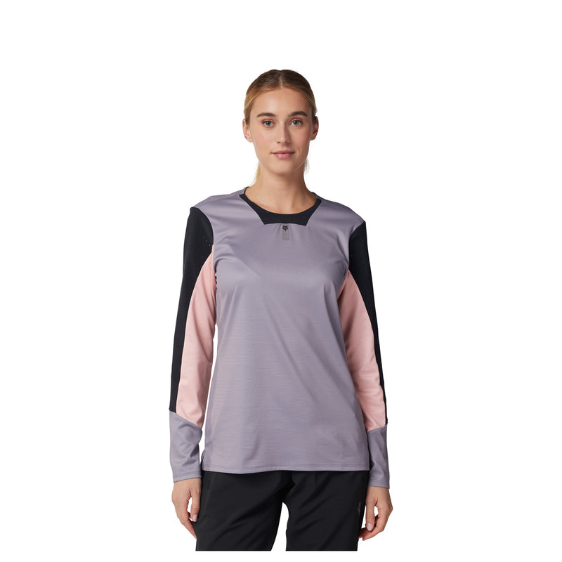 Koszulka Rowerowa Z Długim Rękawem Fox Lady Defend Stone | RideHub