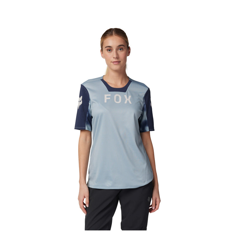 Koszulka Rowerowa Damska Fox Lady Defend Taunt Gunmetal | RideHub