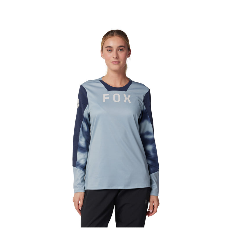 Koszulka Rowerowa Z Długim Rękawem Fox Lady Defend Taunt Gunmetal | RideHub