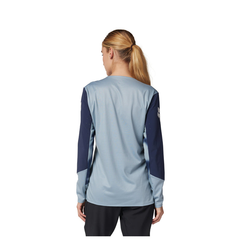 Koszulka Rowerowa Z Długim Rękawem Fox Lady Defend Taunt Gunmetal | RideHub