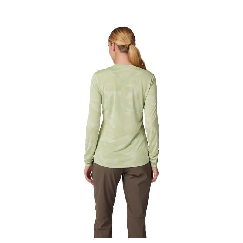 Koszulka Rowerowa Z Długim Rękawem Fox Lady Ranger Tru Dri Cactus | RideHub