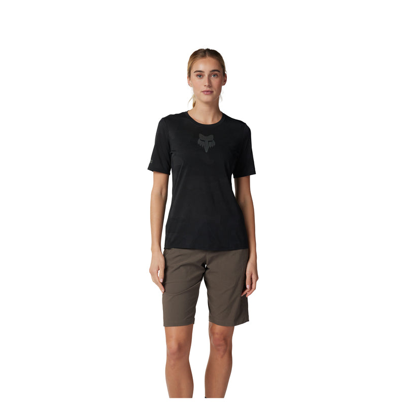 Koszulka Rowerowa Fox Lady Ranger Tru Dri Black | RideHub