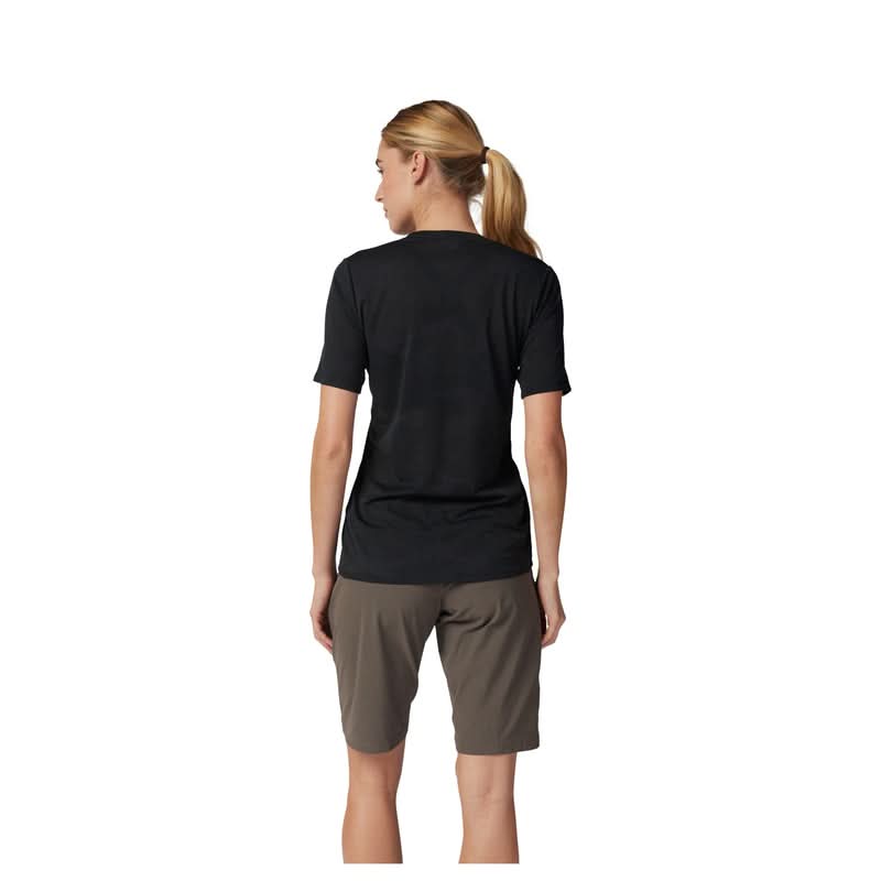 Koszulka Rowerowa Fox Lady Ranger Tru Dri Black | RideHub