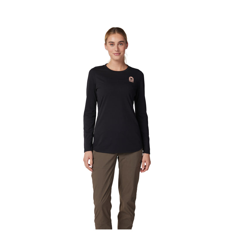 Koszulka Rowerowa Z Długim Rękawem Fox Lady Ranger Dr Black | RideHub