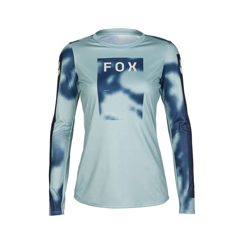 Koszulka Rowerowa Z Długim Rękawem Fox Lady Ranger Taunt Gunmetal | RideHub
