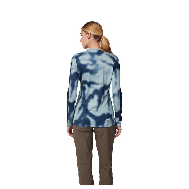 Koszulka Rowerowa Z Długim Rękawem Fox Lady Ranger Taunt Gunmetal | RideHub
