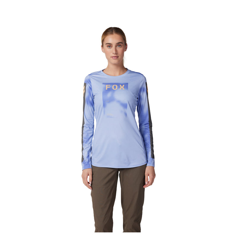 Koszulka Rowerowa Z Długim Rękawem Fox Lady Ranger Taunt Tulip | RideHub