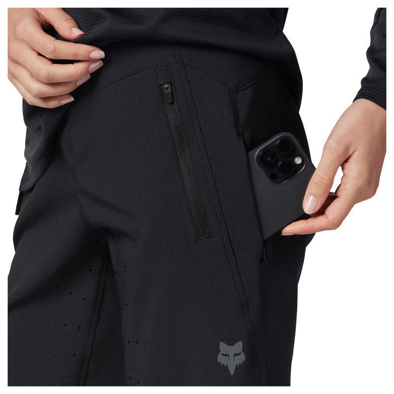Spodenki Rowerowe FOX Lady Defend Black | RideHub