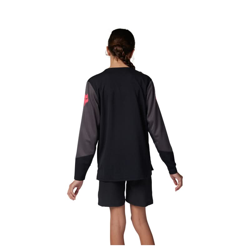 Koszulka Z Długim Rękawem Fox Junior Defend LS Jersey Taunt Black | RideHub