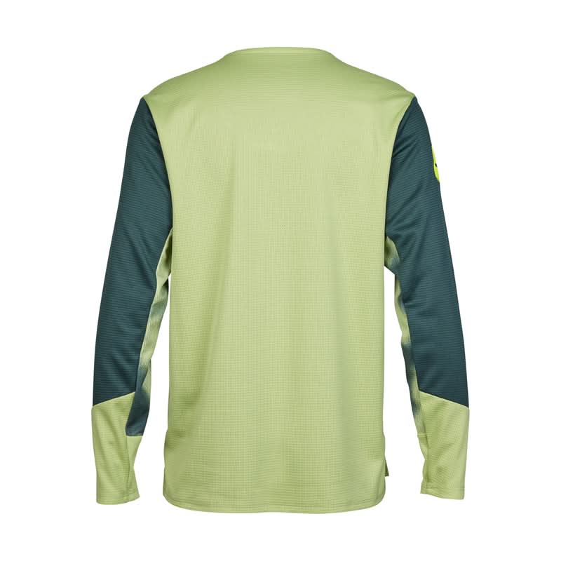 Koszulka Rowerowa Z Długim Rękawem Fox Junior Defend Taunt Pale Green | RideHub