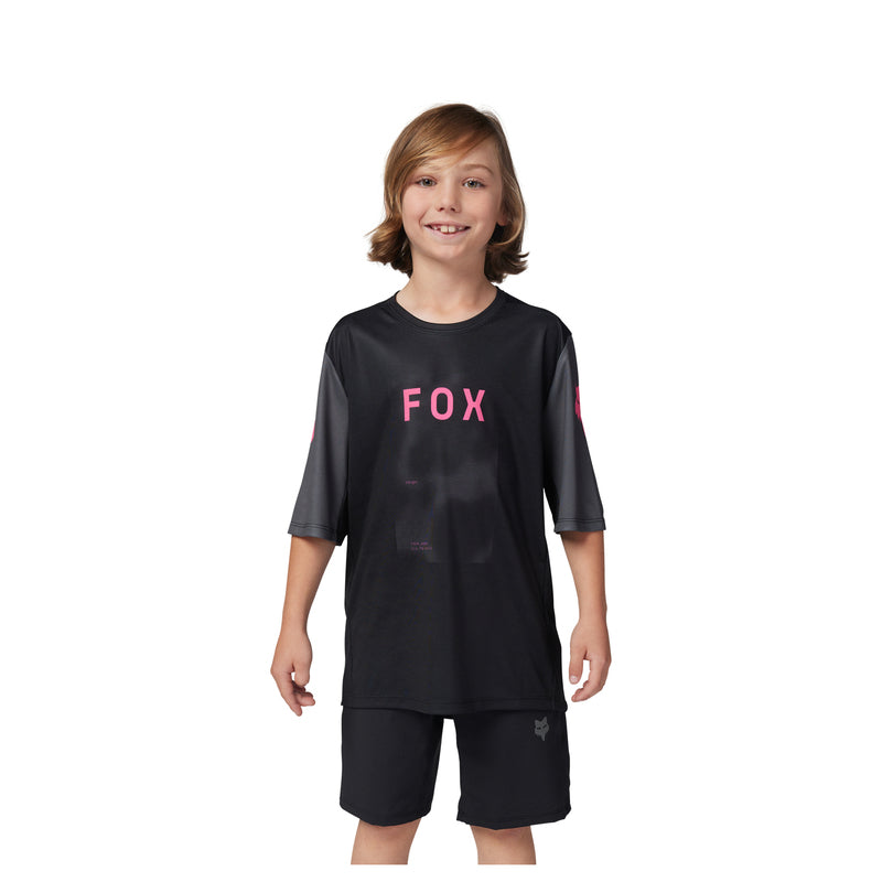 Koszulka Rowerowa Fox Junior Ranger Taunt Black | RideHub