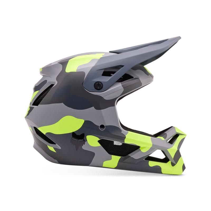 Kask Rowerowy Fox Junior Rampage White Camo