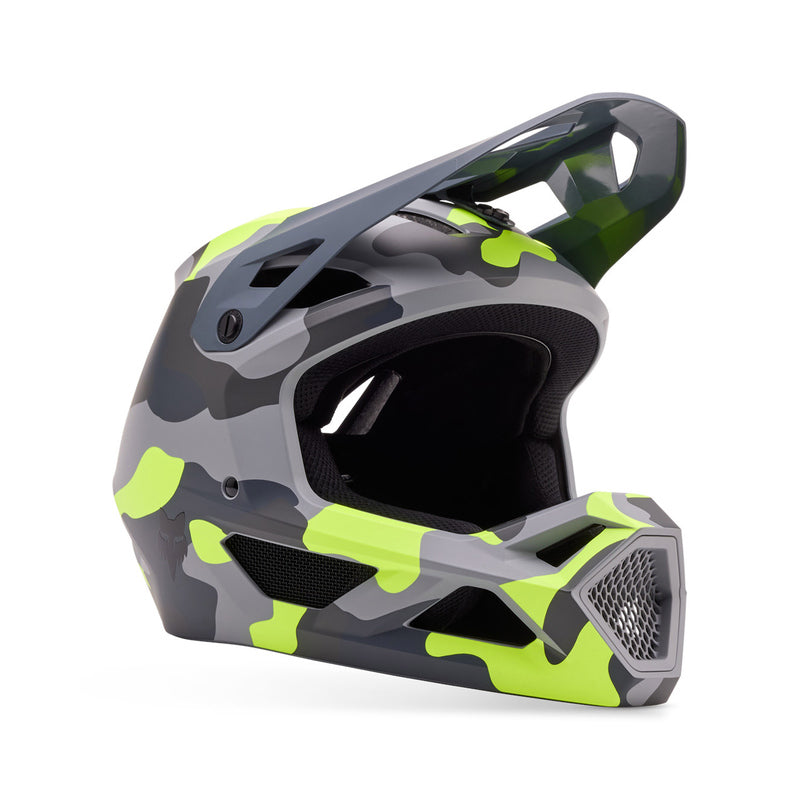 Kask Rowerowy Fox Junior Rampage White Camo